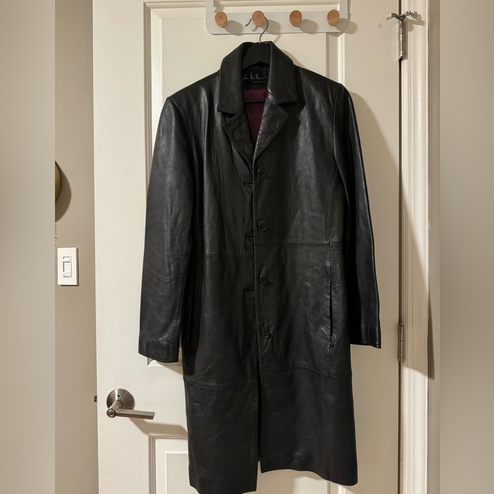 Nicole Miller New York City Leather Jacket